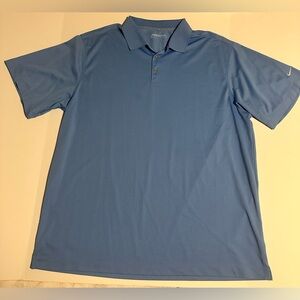 Nike Men's Classic Blue Polo Golf Shirt